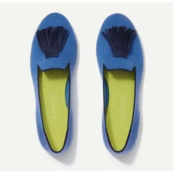 NWOB ROTHY’S The Loafer Merino Wool w/ Tassels (10) - Picture 1 of 3